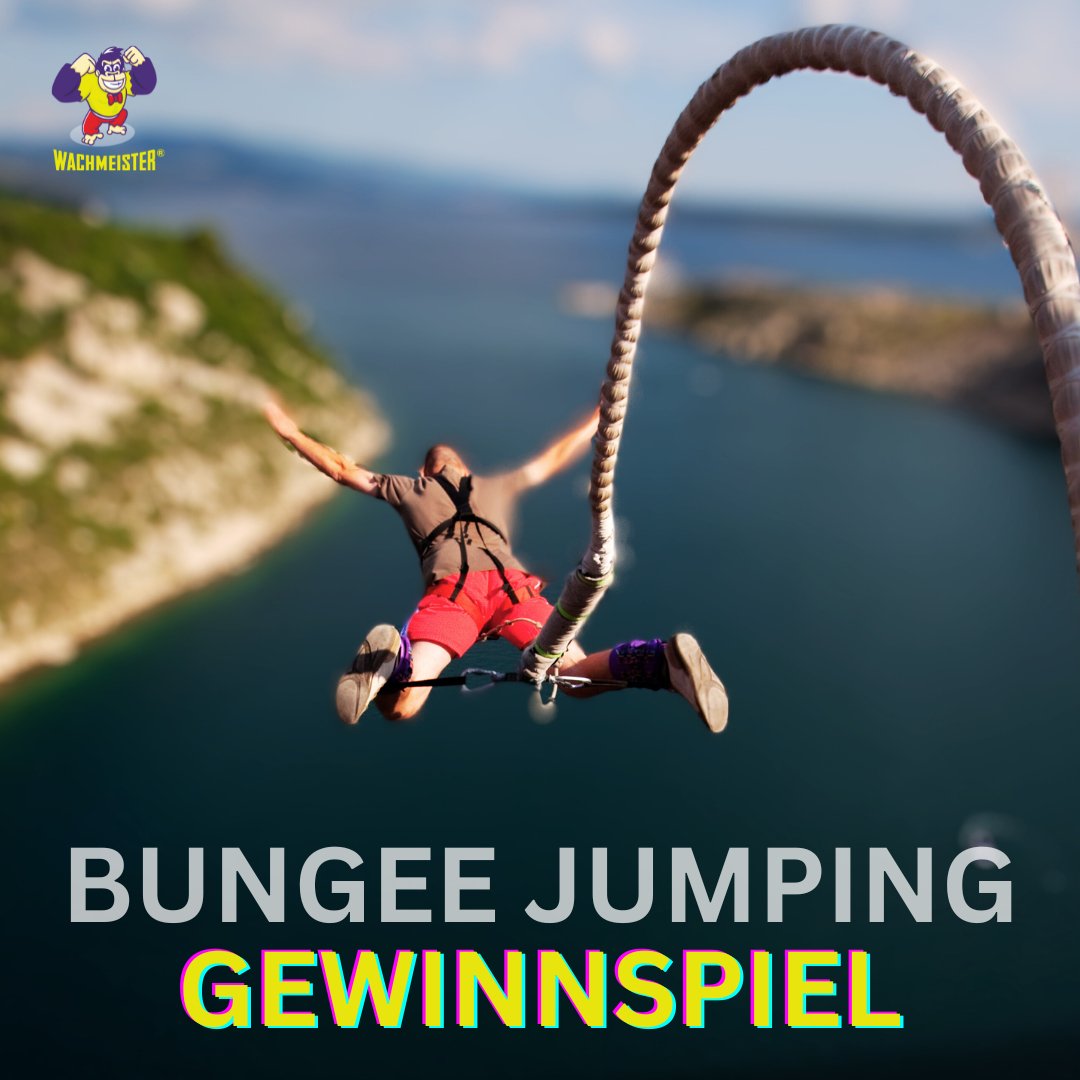 Gewinne ein unvergessliches Bungee-Jumping-Erlebnis - Adrenalin pur